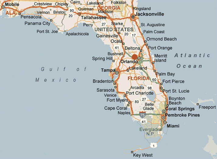 Florida Map