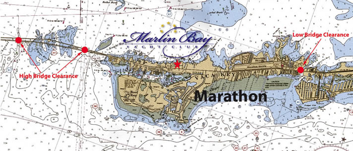 Marlin Bay Marine Map