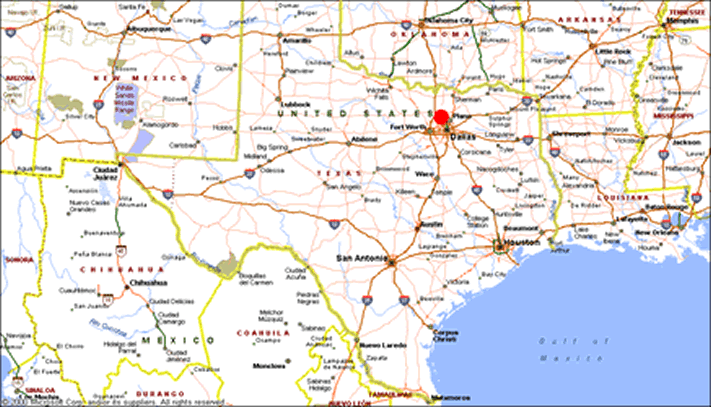 Texas Map